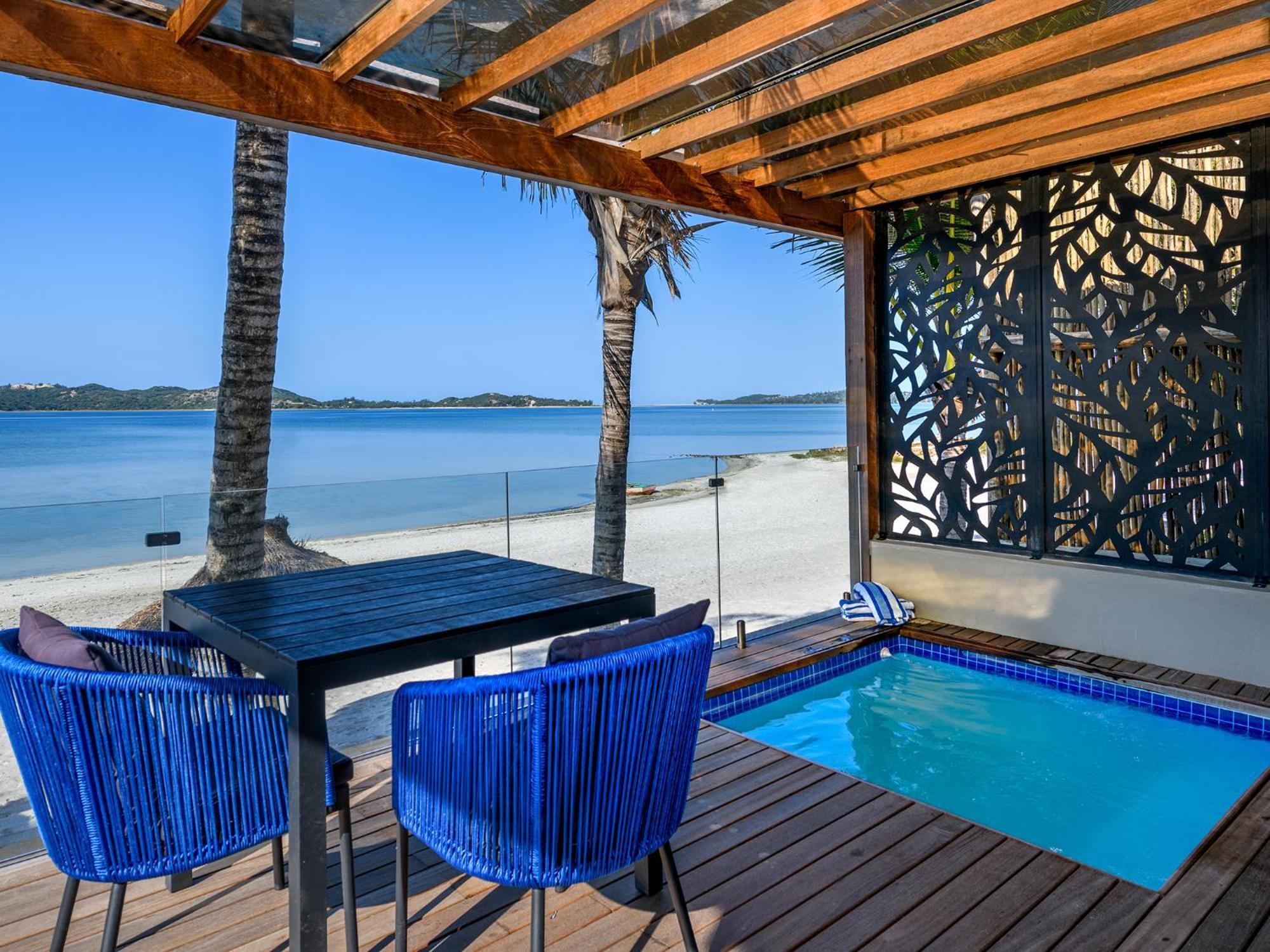 San Martinho Hotel Vila Praia Do Bilene Ruang foto