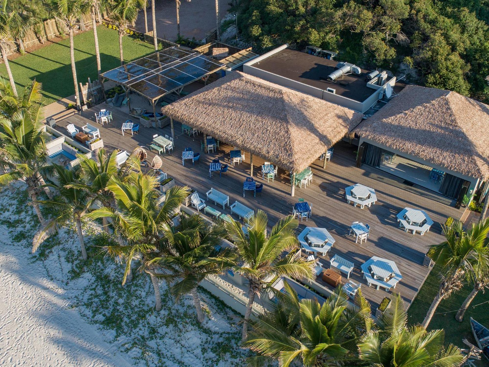 San Martinho Hotel Vila Praia Do Bilene Bagian luar foto